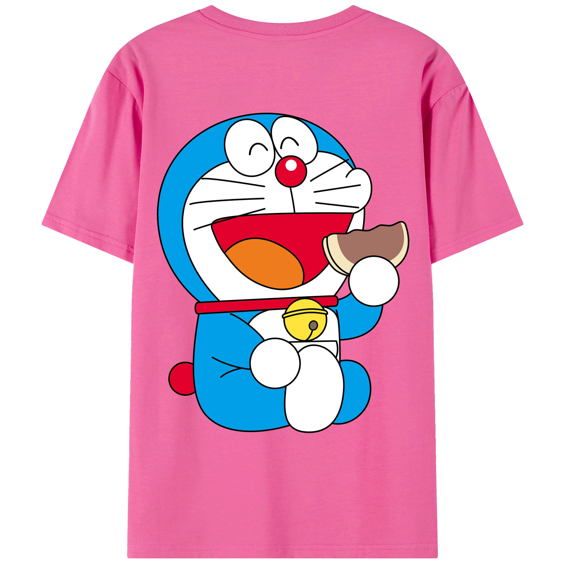 （画像用） ドラえもん Doraemon レディース半袖Tシャツ(バックプリント)